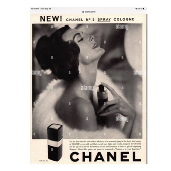 Chanel No. 5 Vintage Spray Cologne Perfume Bottle - Picture 15 of 16